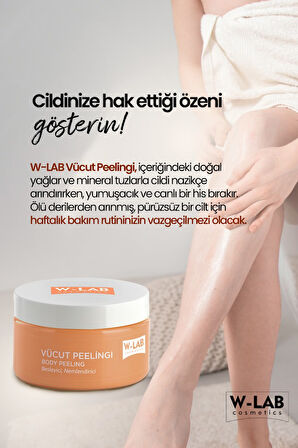 W-Lab Kozmetik Vücut Peeling 250 Ml