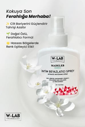 W-Lab Cosmetics İntim Beyazlatıcı Sprey 100 ML