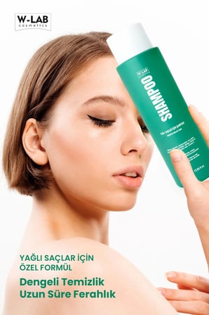 W-Lab Cosmetics Yağlı Saçlar İçin Şampuan 400 Ml
