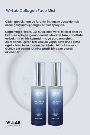 W-Lab Cosmetics Collagen Face Mist 30 Ml