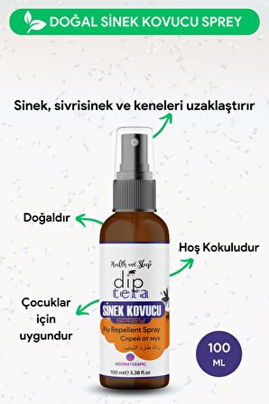 Diptera Doğal Sinek Kovucu Sprey 100ml