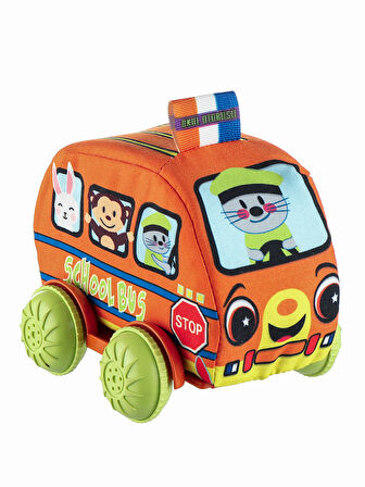 Peluş Okul Otobüsü Bebek Oyuncağı