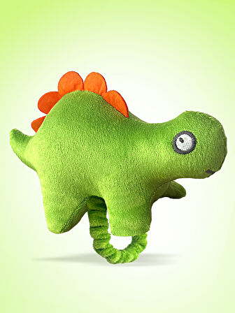 Erkek Çocuk Peluş Yeşil Dinozor Bileklik