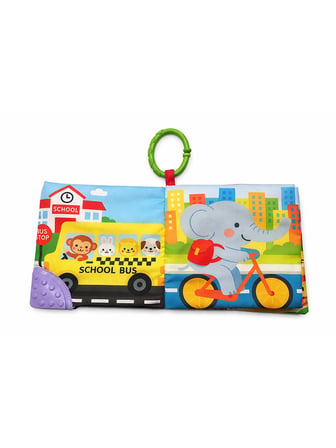 İlk Eğitici Bebek Kitabı Dişlikli ve Hışırtılı Taşıtlar Kitabı