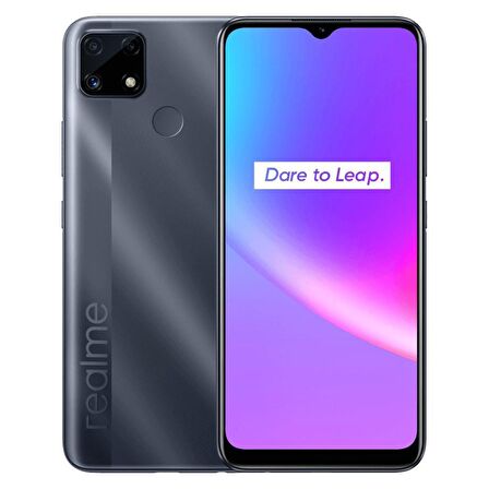 Realme c25s Gri 128 GB 4 GB Ram Akıllı Telefon  (Realme Türkiye Garantili)