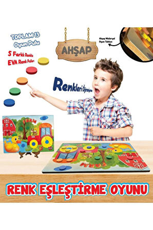 Kidsan Renk Eşleştirme Oyunu