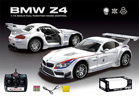 Farbu BMW Z4 GT3 RC 1:14 Uzaktan Kumandalı Usb Şarjlı Araba 866-1412B