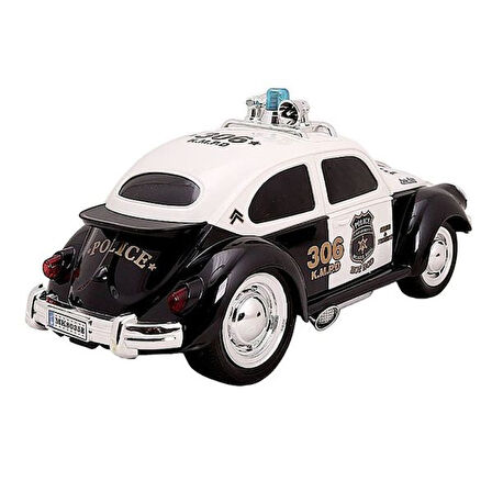 Uzaktan Kumandalı Sesli Işıklı USB Şarjlı Oyuncak VosVos Drift Polis Aracı