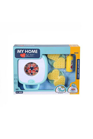 Pilli Işıklı Sesli Oyuncak Waffle Makinesi 
