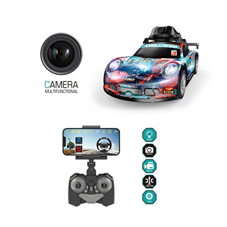 USB Şarjlı Kameralı Oyuncak Spor Araba