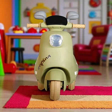 Akülü Kumandalı Motor Yeşil 