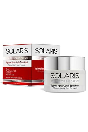 Solaris Yaşlanma Karşıtı Bakım Kremi SPF 50+ (50 ml)