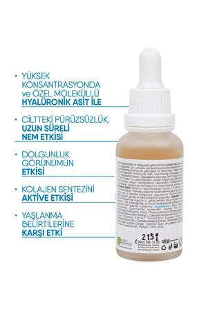 Solaris Nemlendirici Hyaluronic Asit Cilt Bakım Serumu 30 ml x 2 Adet (Hyaluronic Acid veVitamin B5)