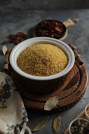 MERSİNDEN ATALIK SARI BUĞDAY PİLAVLIK BULGUR