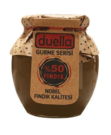 Duella Gurme Premium %50 Çikoltalı Fındık Kreması 330gr