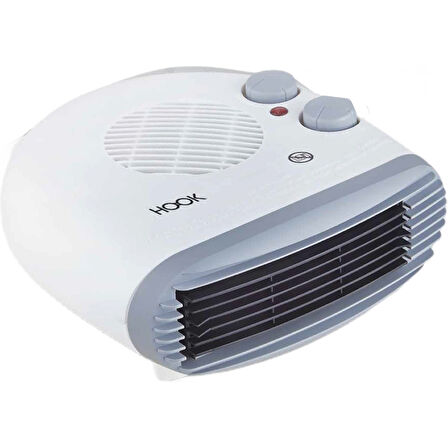 HOOK HK-498 TERMOSTATLI 3 KADEMELİ 2000 WATT YATIK FANLI ISITICI