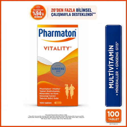 Pharmaton Vitality 100 Tablet