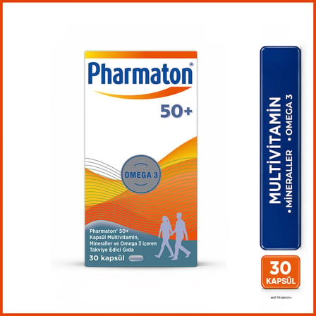 PHARMATON 50 PLUS 30 KAPSÜL