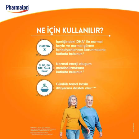 PHARMATON 50 PLUS 30 KAPSÜL