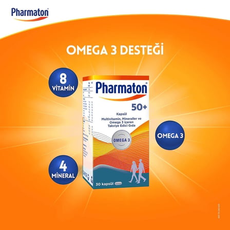 PHARMATON 50 PLUS 30 KAPSÜL