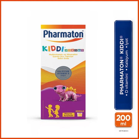Pharmaton KIDDI Multivitamin 200ml Şurup