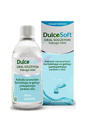 DulcoSoft Oral Solüsyon 250 Ml-2 ADET-SKT:02/2027