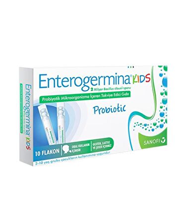 Enterogermina Çocuklar İçin 5 ml x 10 Flacon Kids