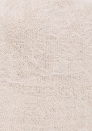 Mavi Bej Peluş Bucket Şapka 198988-34610