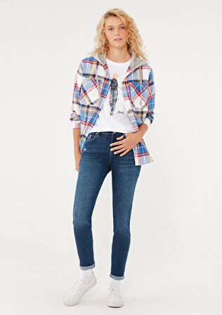 Ada Vintage Mavi Jean Pantolon 1020535596