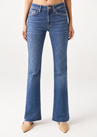 Maria Koyu Mavi Jean Pantolon 101225-80680