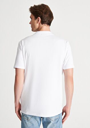 Mavi Beyaz Polo Tişört 0610297-620