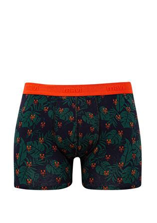 Mavi Akrep Baskılı Lacivert Boxer 092441-33648