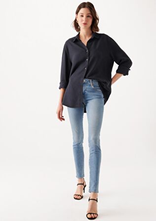 Alissa Açık Puslu Mavi Jean Pantolon 1067880530