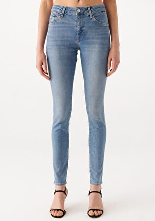 Alissa Açık Puslu Mavi Jean Pantolon 1067880530