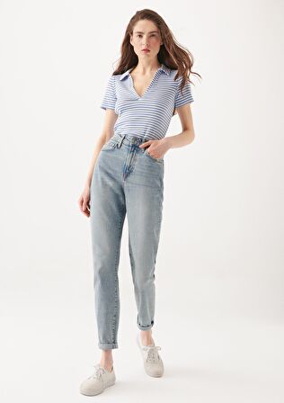 Star Açık Puslu Mavi Jean Pantolon 101077-80544