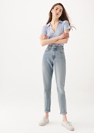 Star Açık Puslu Mavi Jean Pantolon 101077-80544
