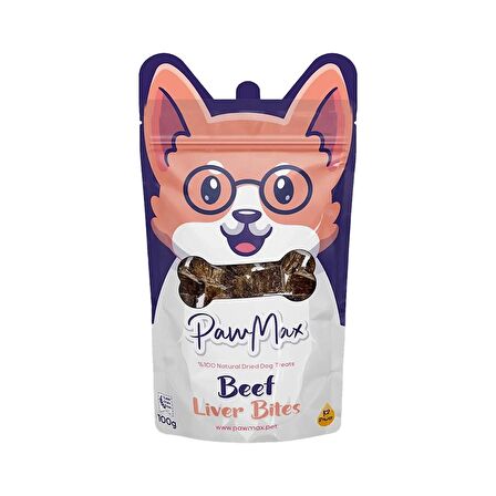 Kurtulmuş Dana Karaciğer - Doğal Kurutulmuş Köpek Ödül Maması - Beef Liver Bites