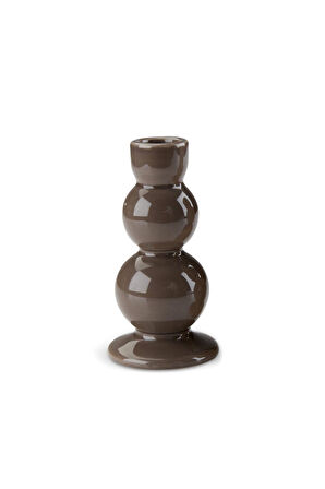 Minimal Kahverengi Şamdan