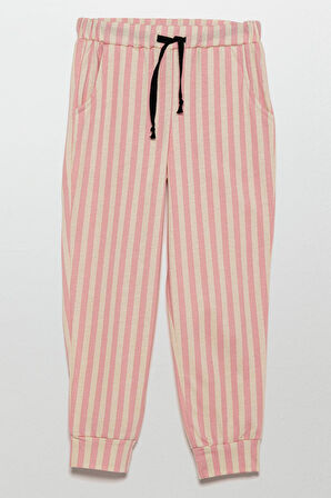 Sleep Baskılı Doğal Viskon Bordo Pijama Takımı