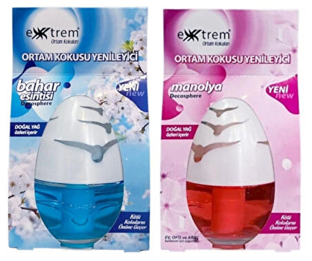 Extrem Oda Ortam Ofis Araba Banyo Kokusu 100ml X 2'li