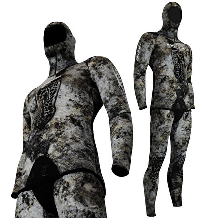 Free-Sub 9mm Ghost Dark Avcı Serbest Dalış Elbisesi