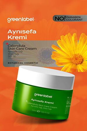 Greenlabel Aynısefa Yağı Özlü Yoğun Nemlendirme Etkili Cilt Kremi 50ml.