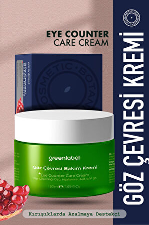 Greenlabel Nar Çekirdeği Özü Ve Hyalüronik Asit Içeren Kırışıklık Karşıtı Göz Kremi 30ml.