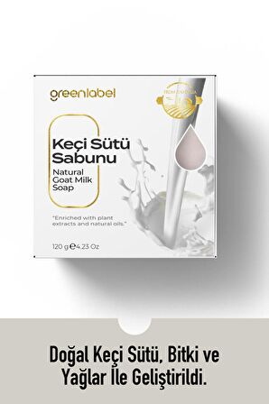 Keçi Sütü Sabunu Natural Nem Dengeleyici 120gr.