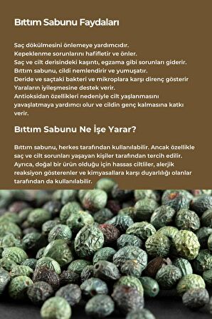 Bıttım Sabunu Natural Saç Ve Cilt Bakımı Için 120gr.