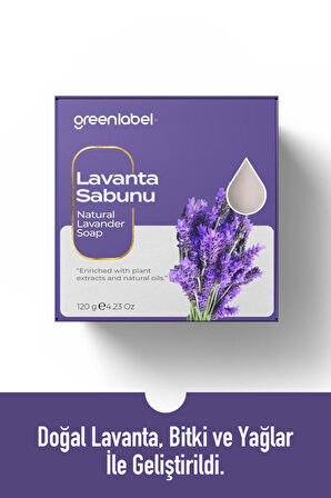 Lavanta Sabunu Natural Sebum Ve Nem Dengeleyici 120gr.