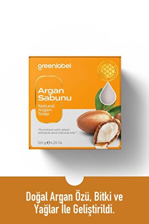 Argan Sabunu Natural Besleyici Ve Tazeleyici 120 Gr.