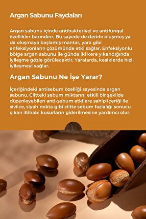 Argan Sabunu Natural Besleyici Ve Tazeleyici 120 Gr.