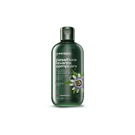 GREENLABEL PASSİFLORA & LAVANTA ŞAMPUANI 400 ML.