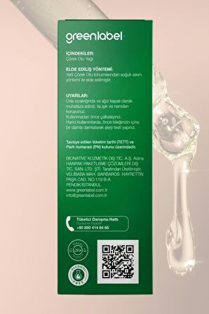 Greenlabel Çörek Otu Yağı 180 ml